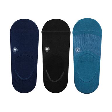 Medias hombre antibacteriano azul -  Miniso