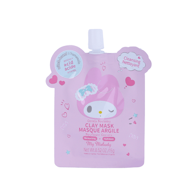 Mascarilla facial en crema nutritiva de arcilla centella my melody sanrio -  Sanrio
