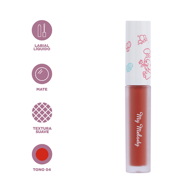 Lápiz labial líquido velvet my melody sanrio -  Sanrio