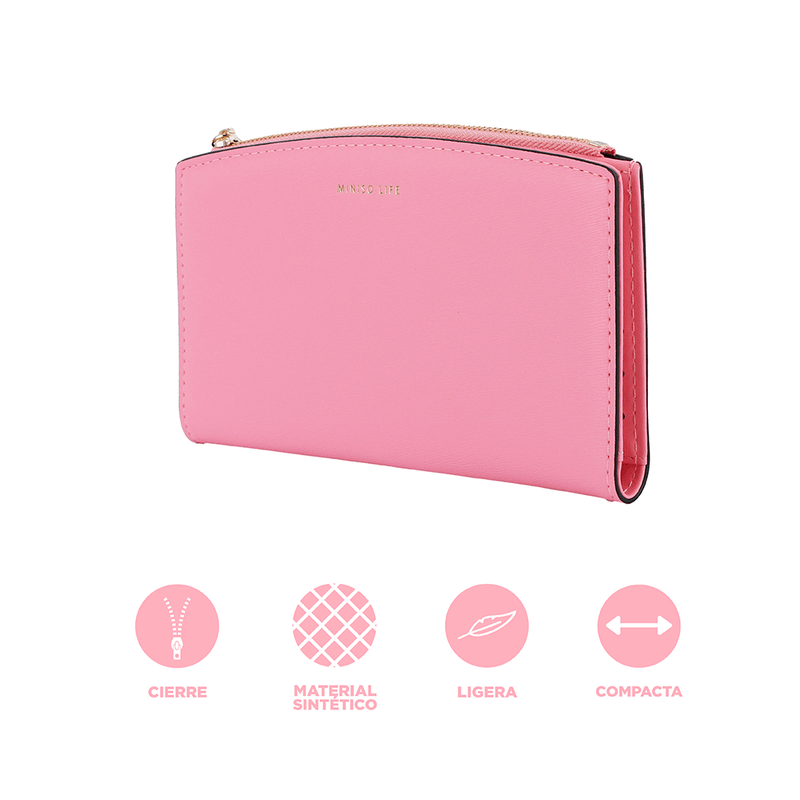 Cartera-para-mujer-miniso-dise-o-de-arco-y-letras-doradas-rosa-Miniso-4-16132