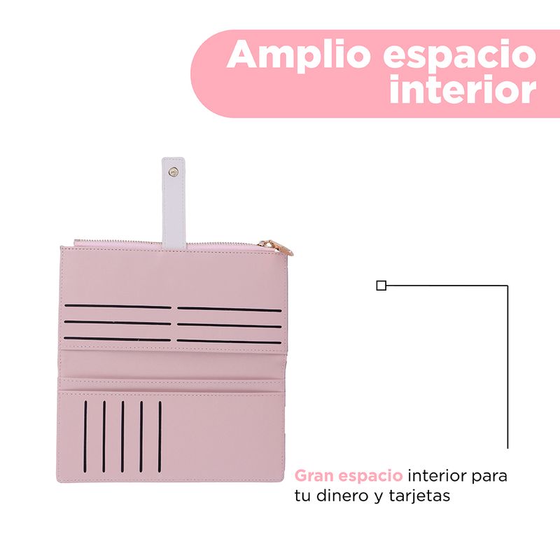 Cartera-para-mujer-larga-miniso-dise-o-con-cinta-rosa-Miniso-5-16208
