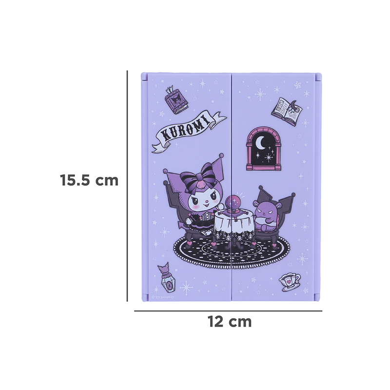 Espejo-de-maquillaje-port-til-de-tres-pliegues-de-la-serie-kuromi-Sanrio-5-16303