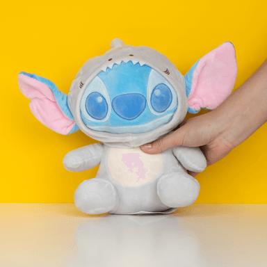 Peluche disfrazado de tiburon stitch 25cm serie disney animals  -  Disney