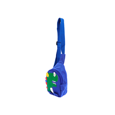 Mini bolso infantil miniso dinosaurio azul -  Miniso