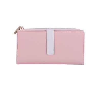 Cartera para mujer larga miniso diseño con cinta rosa -  Miniso