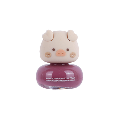Esmalte de uñas a base de aceite animal squad cerdo -  Miniso
