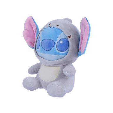 Peluche disfrazado de tiburon stitch 25cm serie disney animals  -  Disney