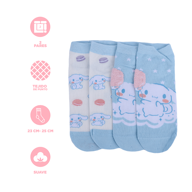 Medias-sanrio-cinnamoroll-2-pares-Sanrio-3-15900