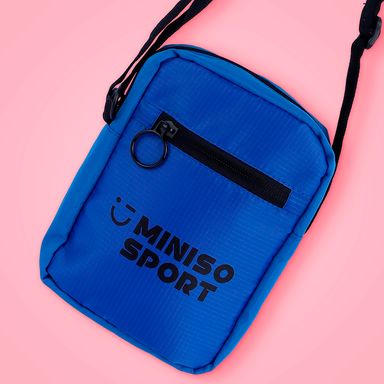 Bolso crossbody deportivo serie 4.0 miniso azul -  Miniso