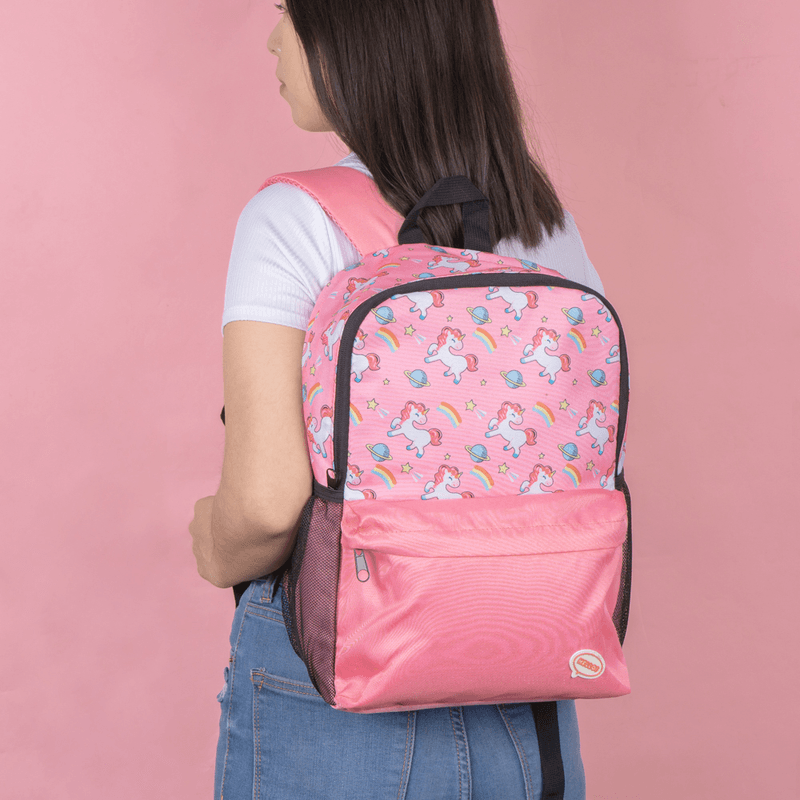 Mochila-infantil-miniso-arco-ris-y-animalitos-rosa-Miniso-7-16201