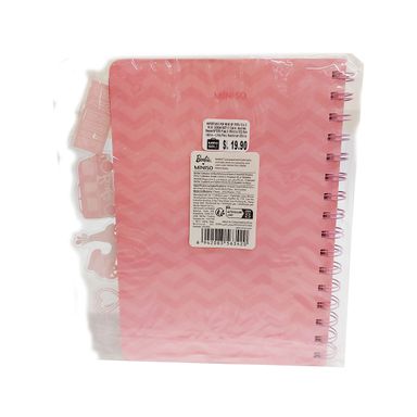 Libretas y cuadernos a5 con alambre 2 modelos surtidos 14.8cm serie barbie -  Barbie