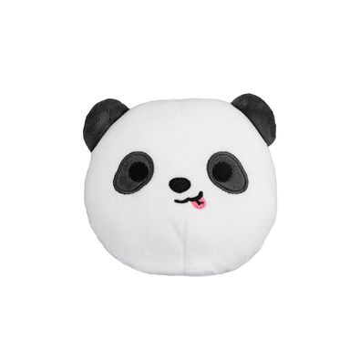 Juguetes para mascotas almohada redonda panda  16cm serie animal faces -  Animal Faces