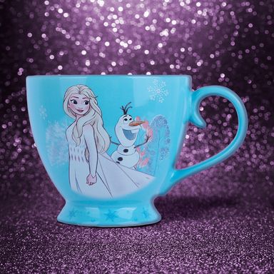 Taza de cerámica disney frozen collection 2.0 450ml azul -  Frozen