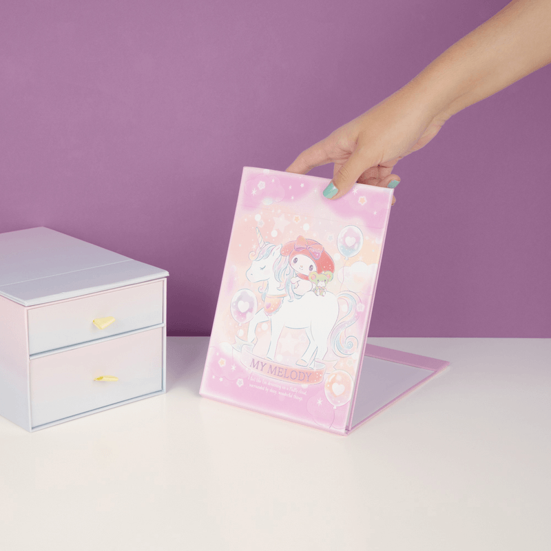 Espejo-de-tocador-plegable-unicornio-my-melody-Sanrio-5-15815