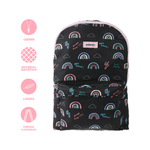 Mochila-b-sica-miniso-estampado-arco-ris-negro-Miniso-4-16282