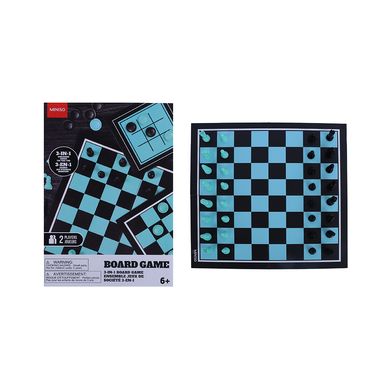 Juego de mesa 3 en 1 -  Miniso