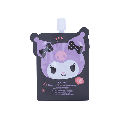 Limpiador facial refrescante de carbón de bambú kuromi sanrio -  Sanrio