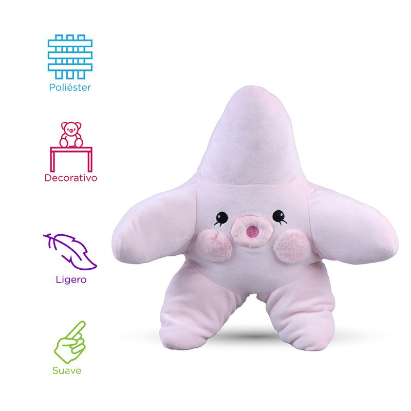 Peluche-ocean-series-3-0-de-estrella-de-mar-rosa-Miniso-2-15734