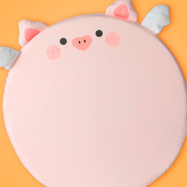 Cojín de asiento de la serie pig de gigi -  Miniso