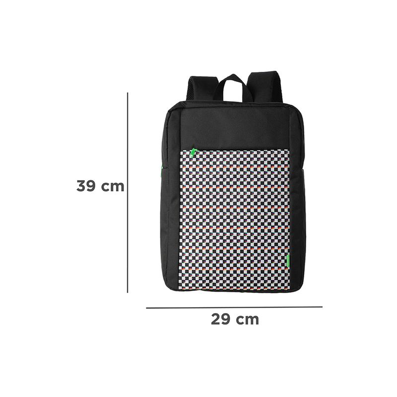 Mochila-rectangular-miniso-cuadros-blanco-y-negro-Miniso-8-16050