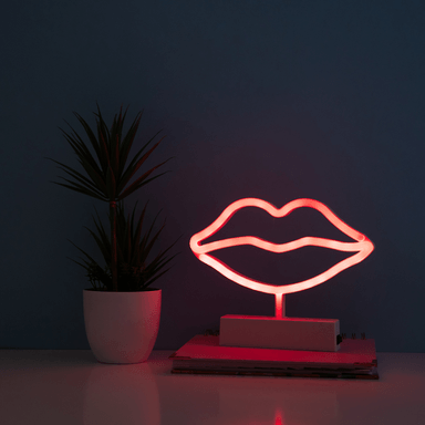 Lámpara de led neón beso mod scnhd-1007 miniso -  Miniso