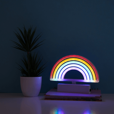 Lámpara de led neón arcoíris mod scnhd-1012 miniso -  Miniso