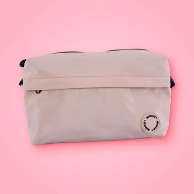 Bolso crossbody de moda miniso youth with you beige -  Miniso