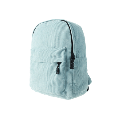 Mochila de moda miniso estilo preppy pana aqua -  Miniso