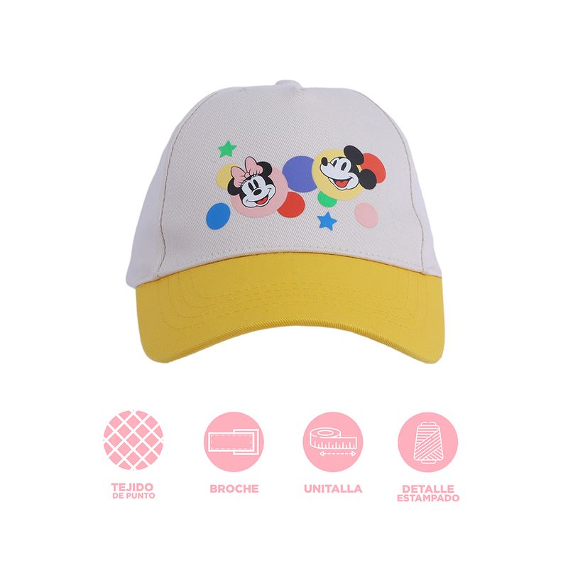 Gorra-infantil-colecci-n-disney-100-celebration-mickey-y-minnie-mouse-beige-y-amarillo-Disney-3-17009