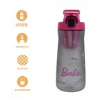 Tomatodo-de-pl-stico-barbie-collection-con-tapa-abatible-de-un-solo-toque-negro-Barbie-3-17326