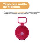 Tomatodo-de-pl-stico-barbie-collection-con-tapa-abatible-de-un-solo-toque-negro-Barbie-4-17326