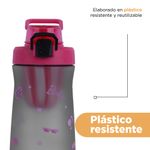 Tomatodo-de-pl-stico-barbie-collection-con-tapa-abatible-de-un-solo-toque-negro-Barbie-6-17326