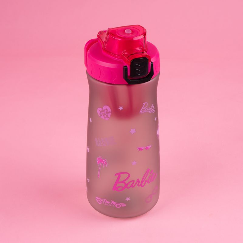 Tomatodo-de-pl-stico-barbie-collection-con-tapa-abatible-de-un-solo-toque-negro-Barbie-7-17326