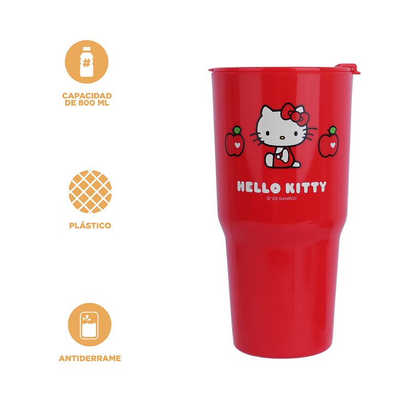 Vaso-de-pl-stico-con-tapa-abatible-de-la-colecci-n-apple-de-hello-kitty-800-ml-rojo-sanrio-Sanrio-3-17479