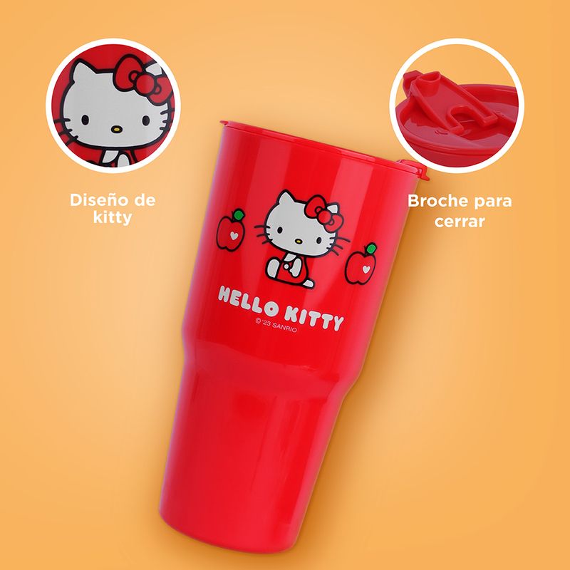 Vaso-de-pl-stico-con-tapa-abatible-de-la-colecci-n-apple-de-hello-kitty-800-ml-rojo-sanrio-Sanrio-5-17479