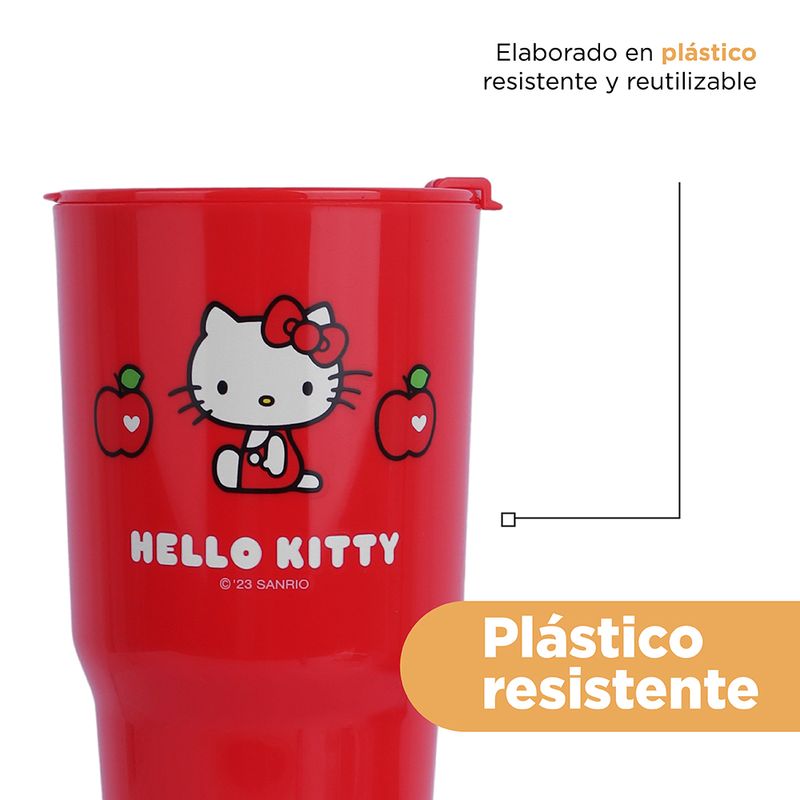 Vaso-de-pl-stico-con-tapa-abatible-de-la-colecci-n-apple-de-hello-kitty-800-ml-rojo-sanrio-Sanrio-6-17479