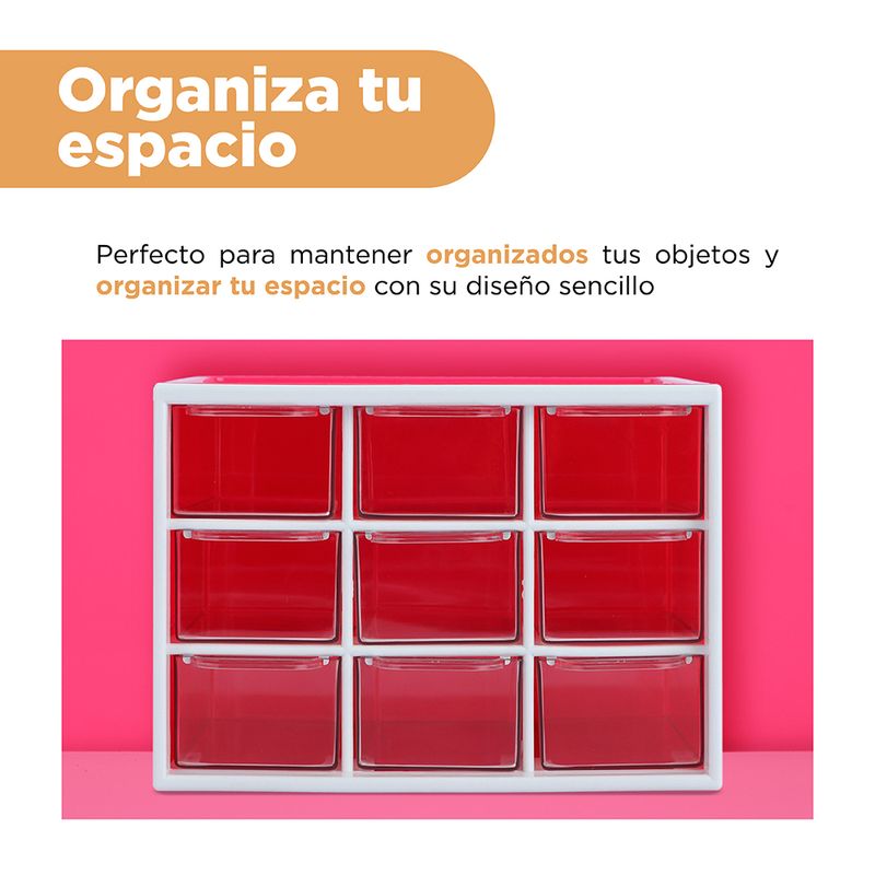 Organizador-de-pl-stico-gabinete-de-almacenamiento-de-9-cajones-barbie-collection-rosa-Barbie-4-17334