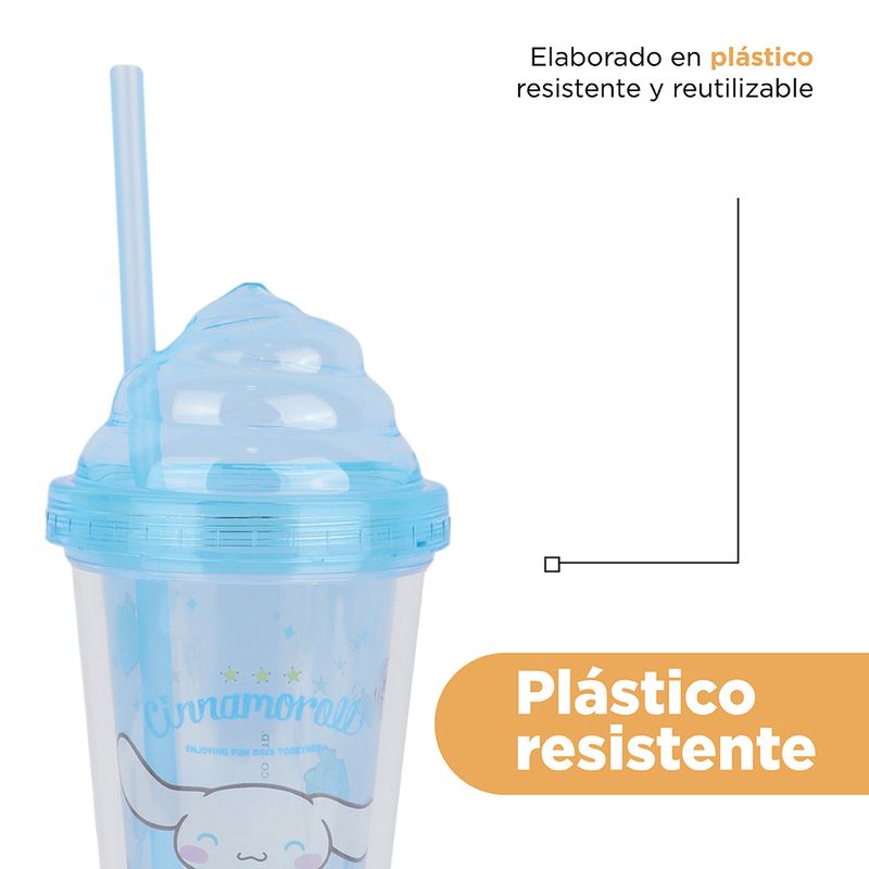 Vaso-de-pl-stico-con-sorbete-en-forma-de-helado-sanrio-320-ml-azul-44x33cm-cinamoroll-Sanrio-6-15704