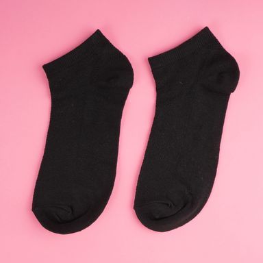 Medias para mujer miniso de malla transpirables negro 3 pares -  Miniso