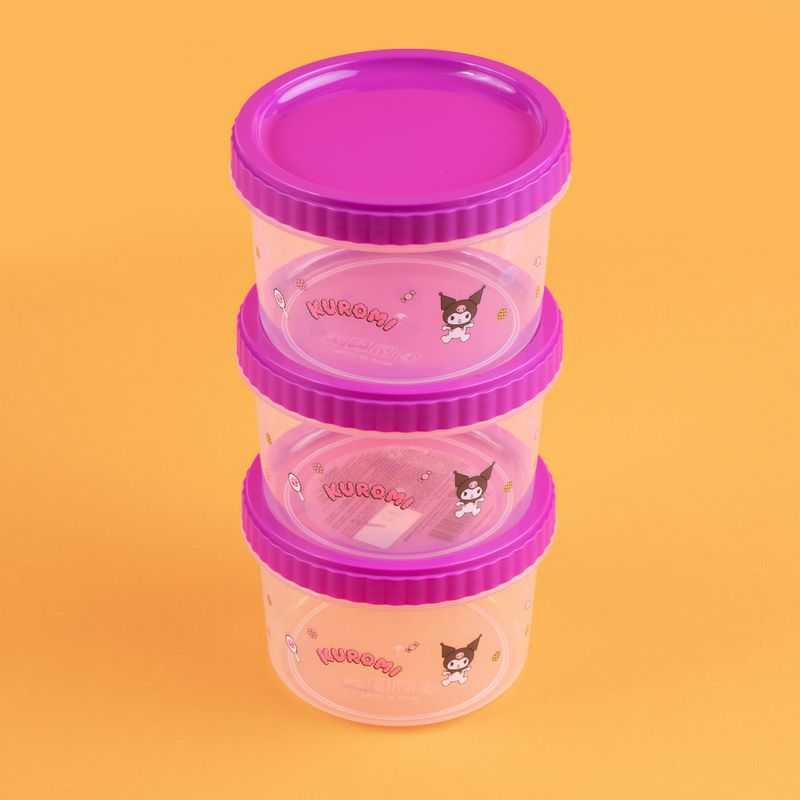 Taper-de-almacenamiento-de-alimentos-kuromi-3-piezas-500-ml-Sanrio-6-16001