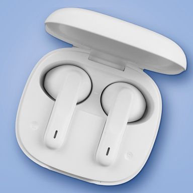 Audífonos tws half in-ear modelo m2 blanco miniso -  Miniso