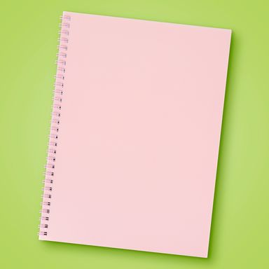 Libretas y cuadernos de rayas serie rosa 19x26cm, 100 hojas 26cm x 19cm miniso -  Miniso
