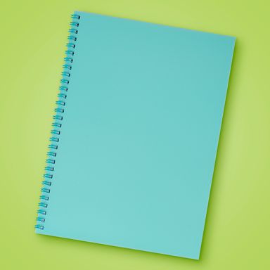 Libretas y cuadernos cuadriculado serie verde menta 19x26cm 100 hojas 26cm x 19cm -  Miniso