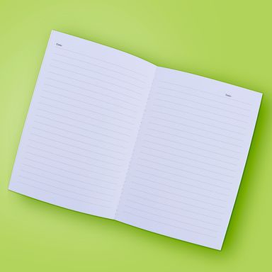 Libretas y cuadernos serie rosa A5 & B5 encuadernado con cosido 2x32 hojas 25cm x 19cm -  Miniso