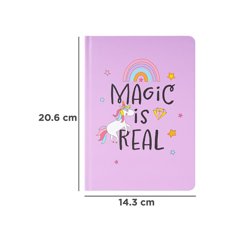 Libretas-y-cuadernos-de-tapa-dura-a5-64-hojas-papel-de-rayas-21cm-x-14-5cm-serie-unicornio-Unicornio-4-16862