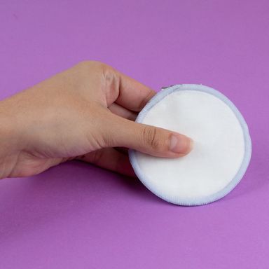 Qbeauty almohadillas desmaquillantes reutilizables terciopelo cristal 5 pzas -  Miniso