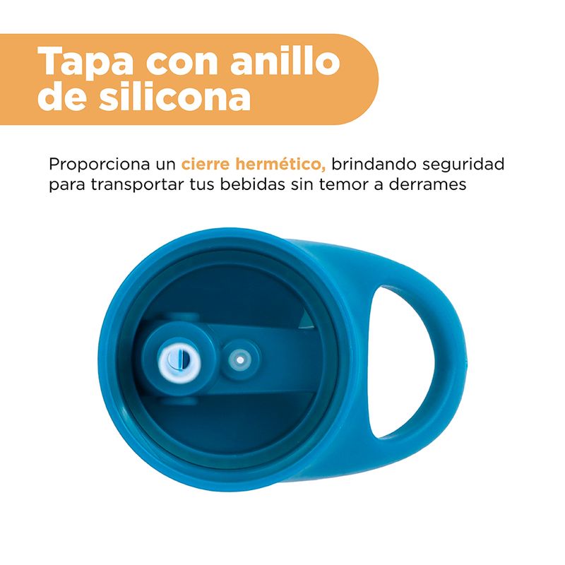 Tomatodo-de-pl-stico-con-asa-y-funda-de-color-solido-1000-ml-azul-Disney-5-17208