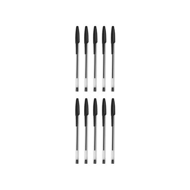 Lapicero con tapa negra 15.3cm -  Miniso