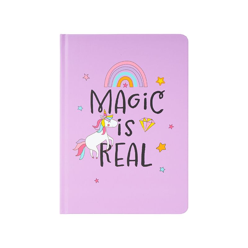 Libretas-y-cuadernos-de-tapa-dura-a5-64-hojas-papel-de-rayas-21cm-x-14-5cm-serie-unicornio-Unicornio-1-16862
