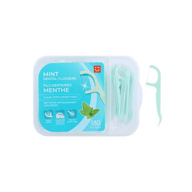 Hilos dentales menta pack familiar super value 180 unidades -  Miniso